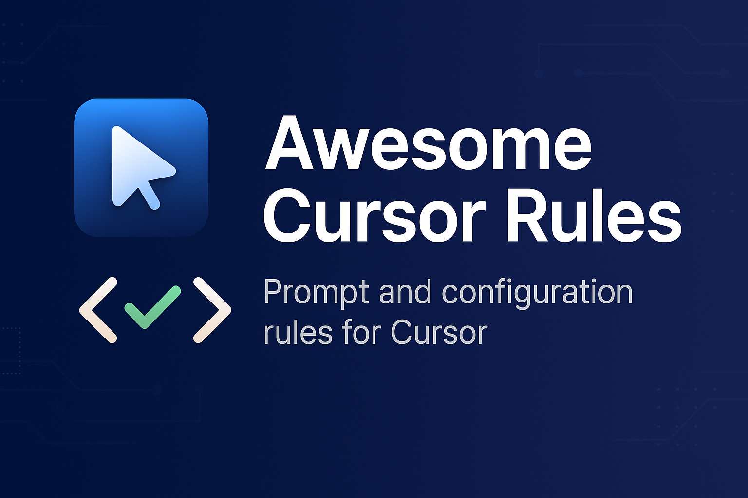Awesome Cursor Rules (PatrickJS)